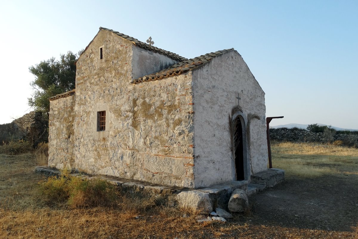 the church of Agios Athanasios (the foundations look ancient)