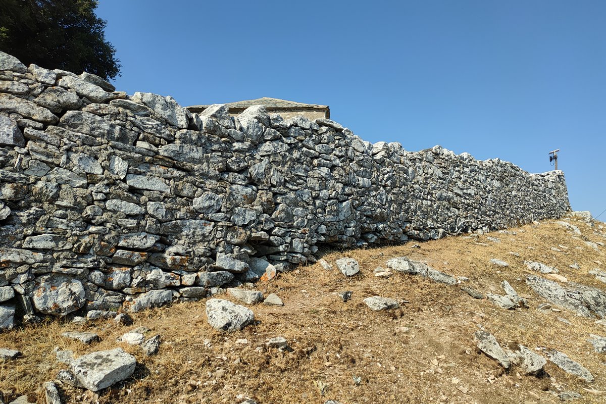 the northeastern wall