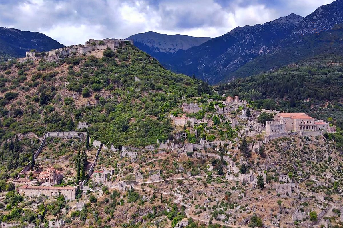 View of the citadel, the city the monastery