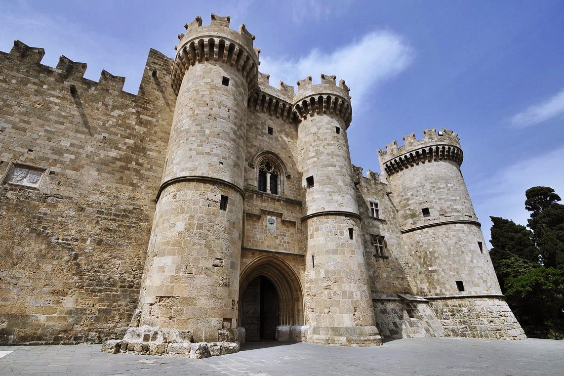 Rhodes Palace - Palace of the Grand Master of the Knights of Rhodes by  Drony Official
