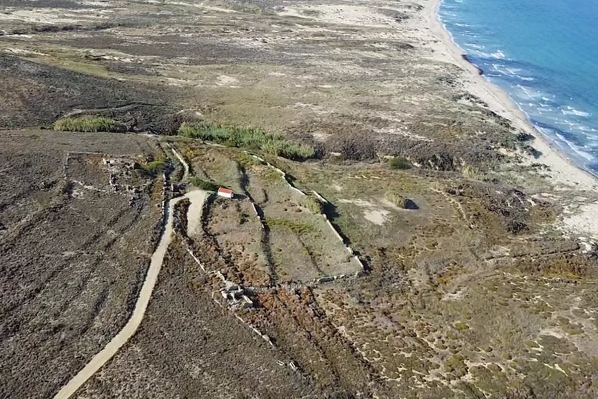 aerial view from the south