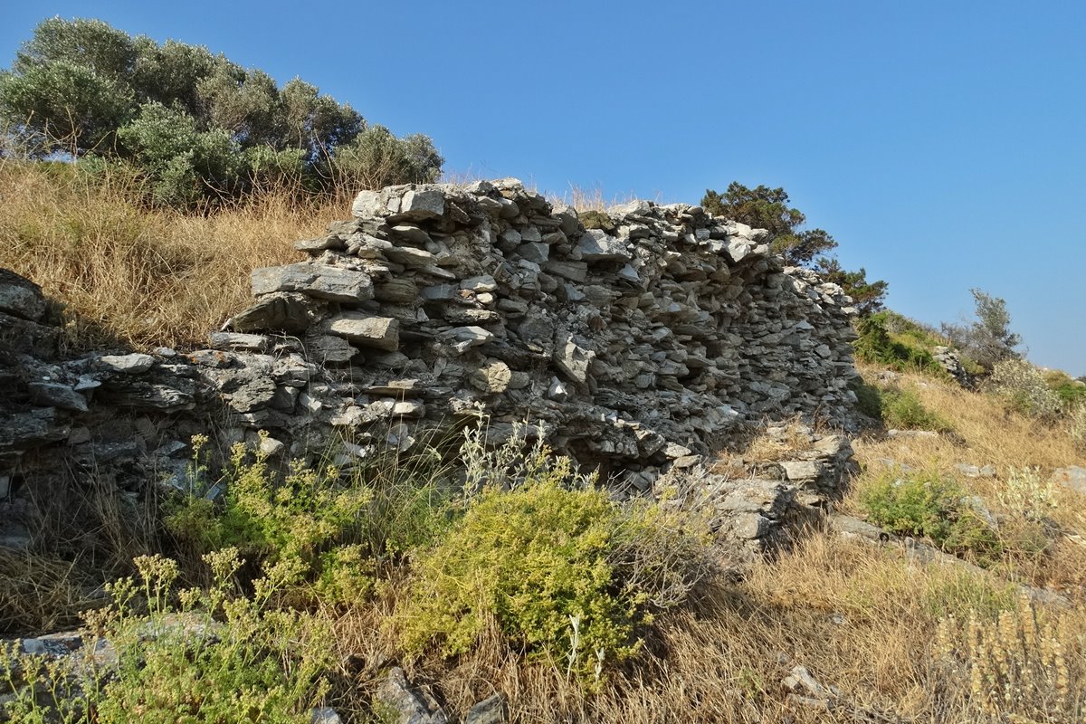 remains of the fortification