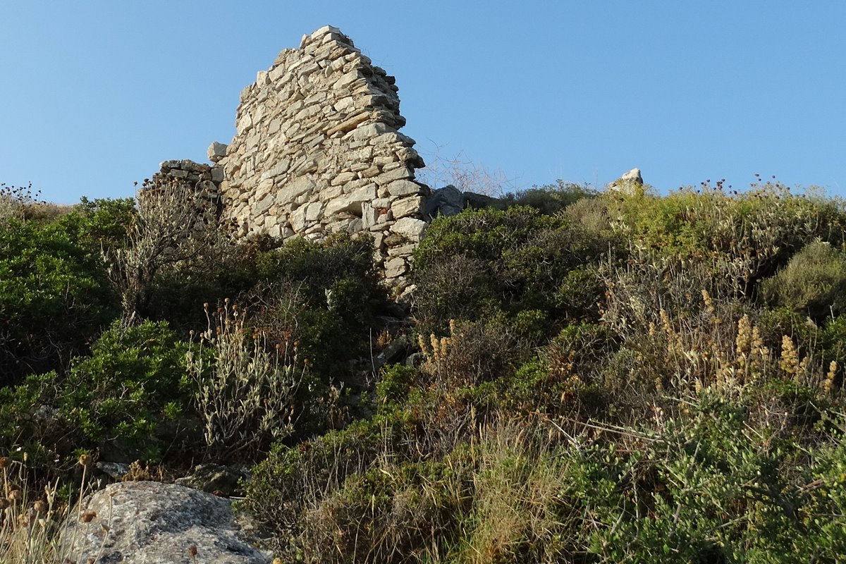 remains of a tower